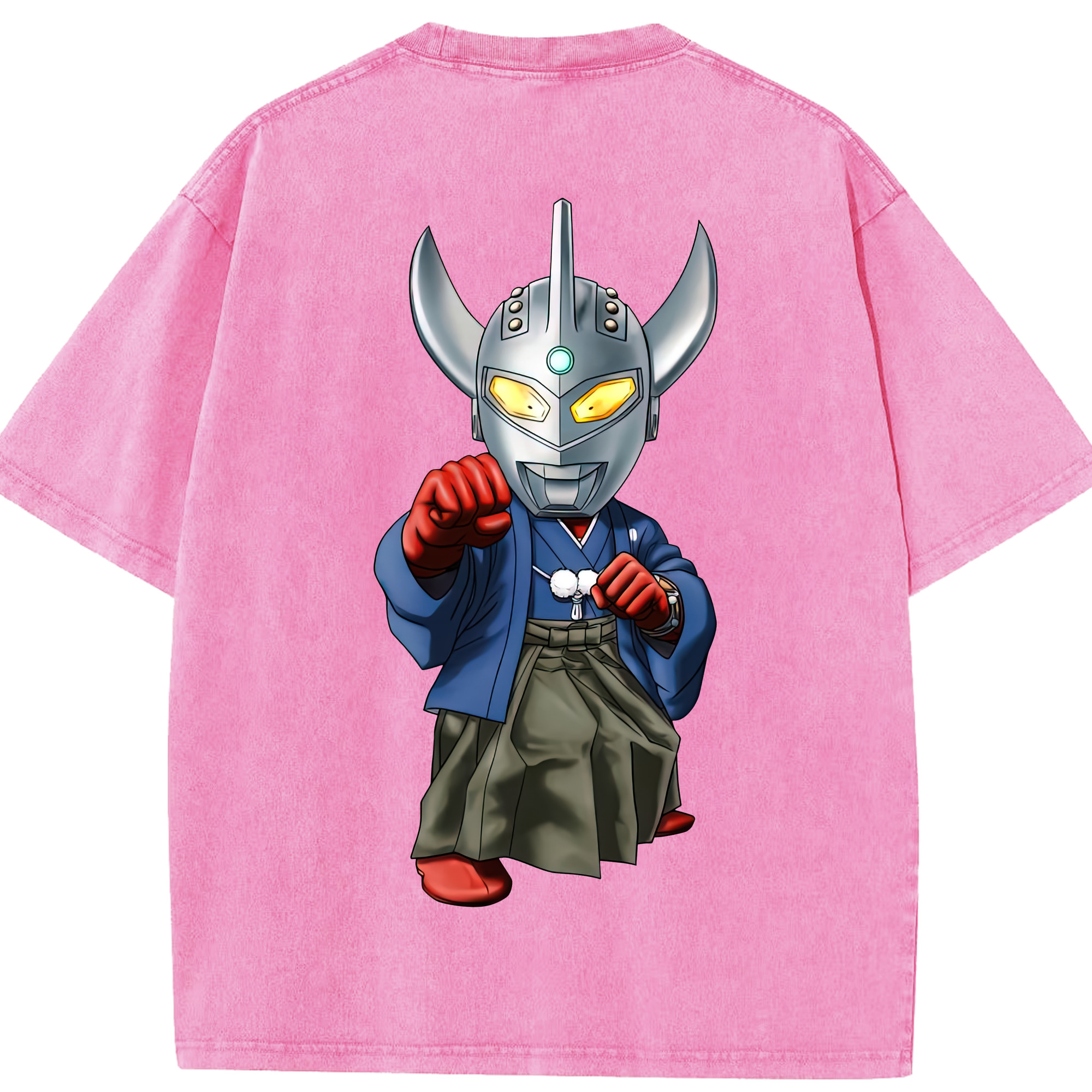 （画像用） ウルトラマン Ultraman 綿100% ヴィンテージ風 半袖Tシャツ（背面プリント）